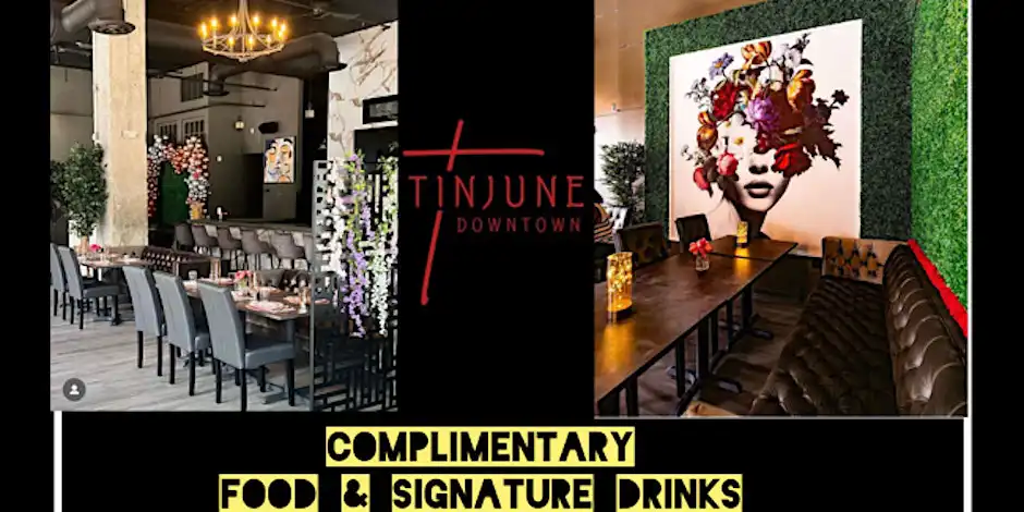 Complimentary Food & Signature DRinks